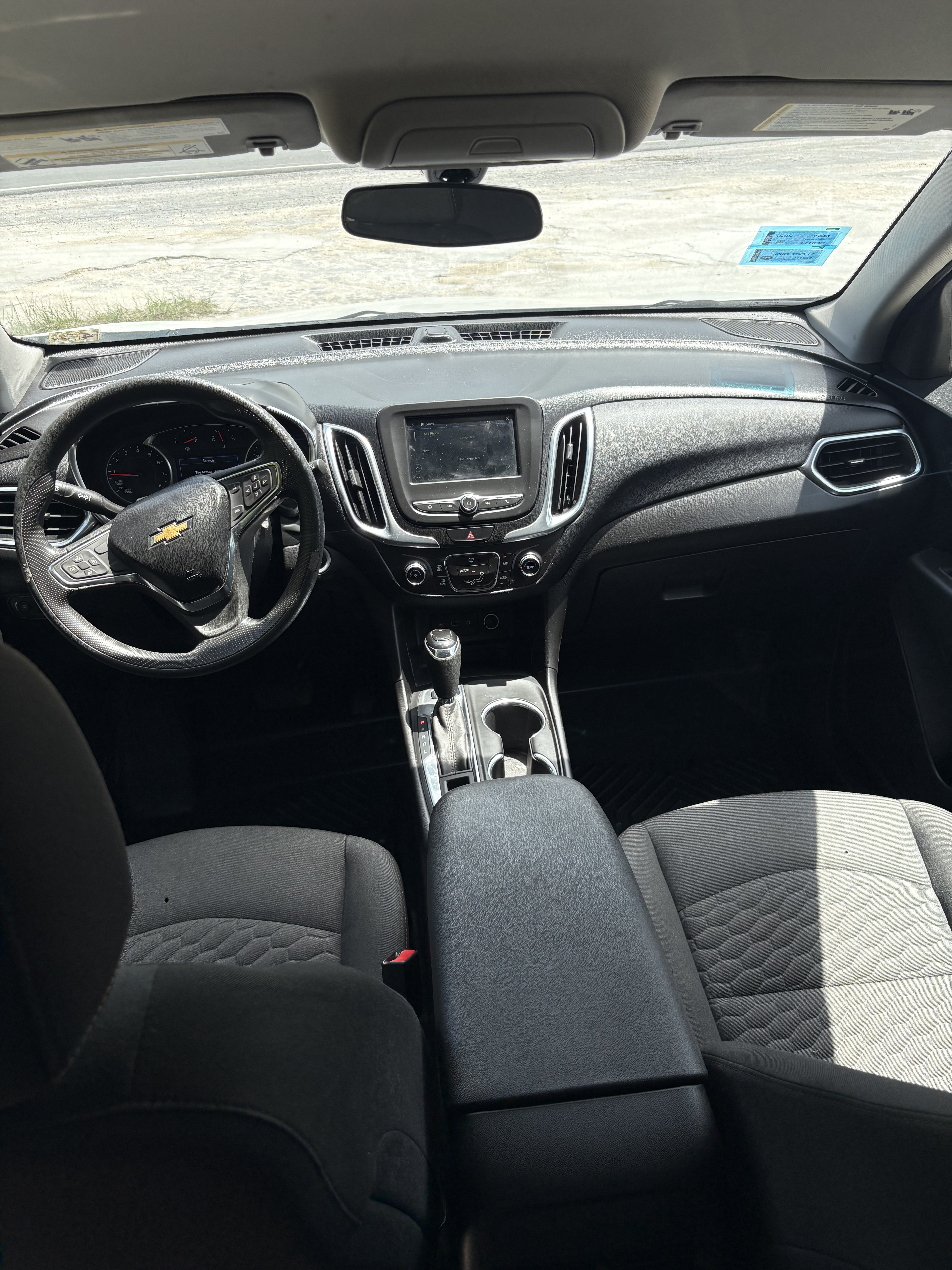 Spacious rear seating