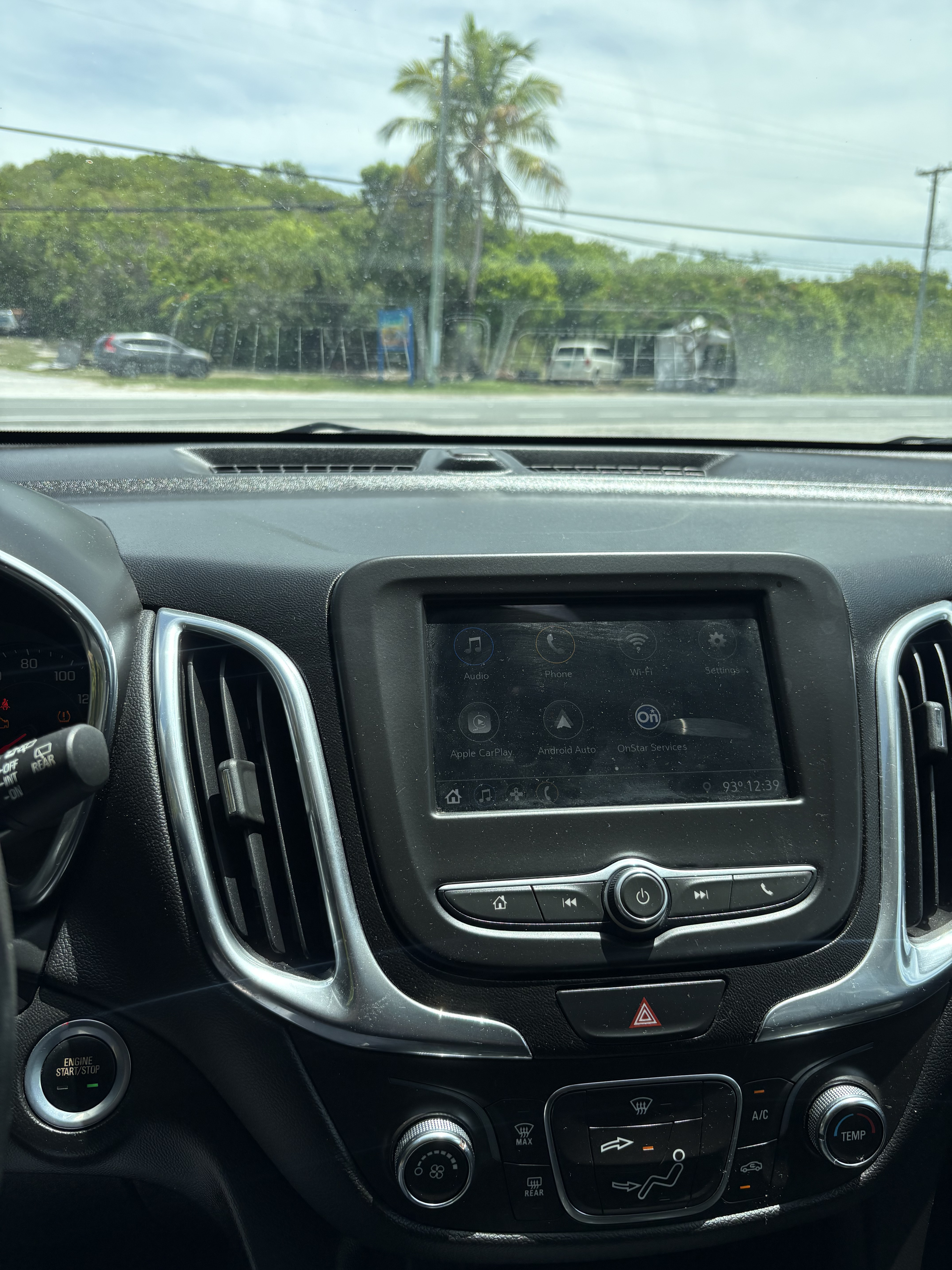Infotainment system up close — Apple CarPlay & Android Auto ready