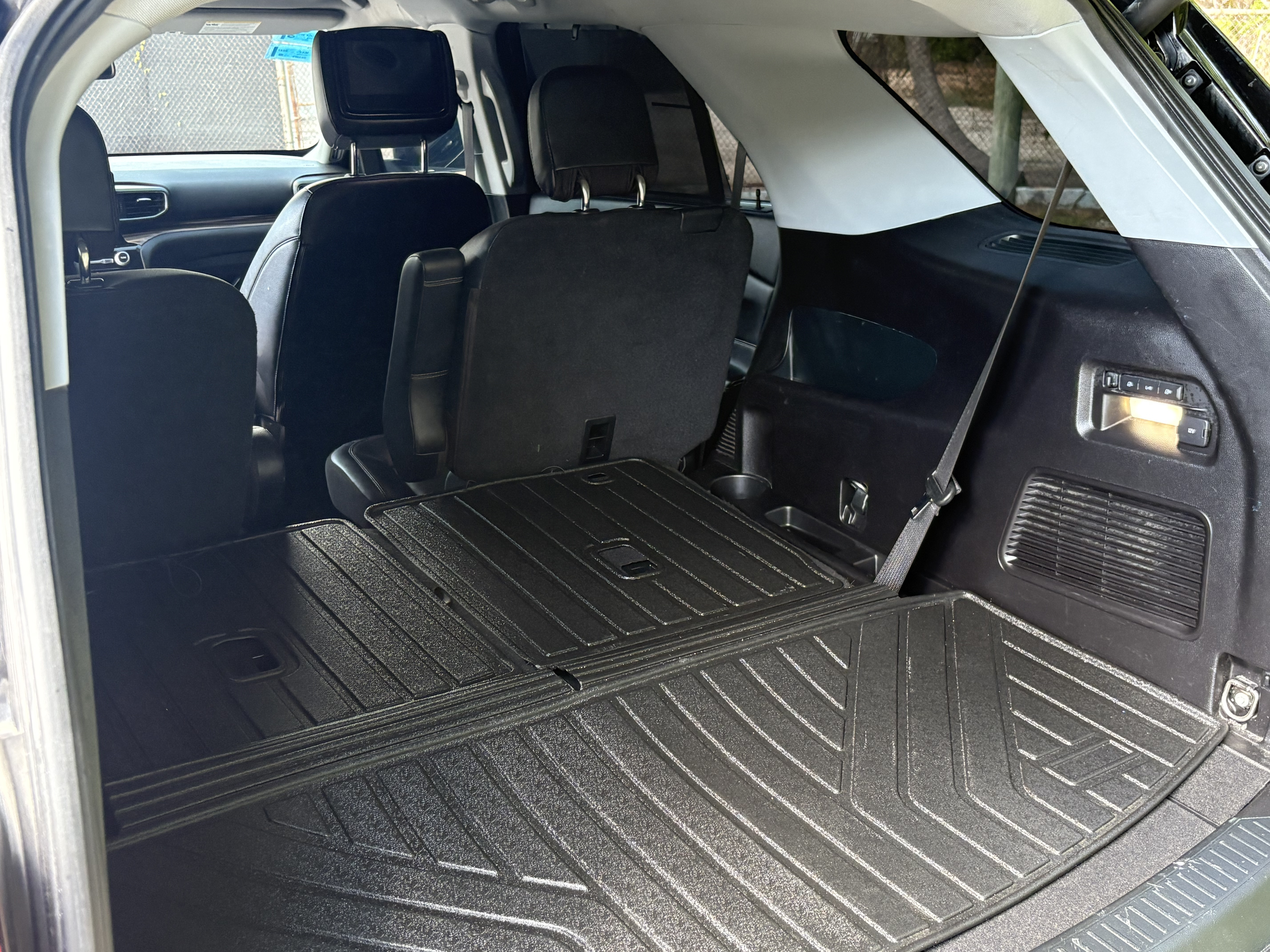 Spacious cargo area